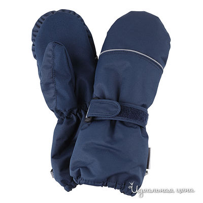 Варежки Lassie, цвет цвет синий