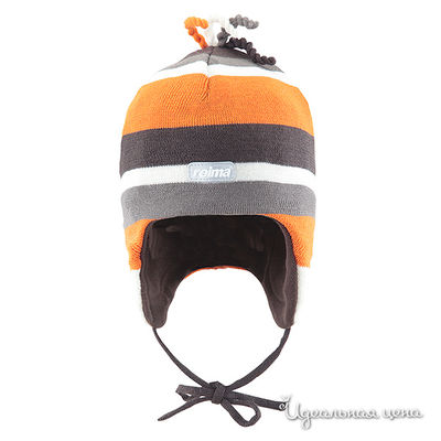 Шапка Reima, цвет цвет темно-коричневый