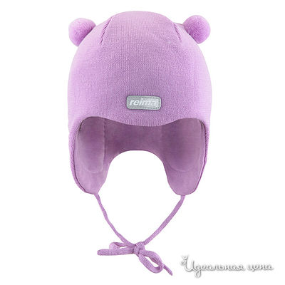 Шапка Reima, цвет цвет сиреневый