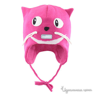 Шапка Reima, цвет цвет ярко-розовый