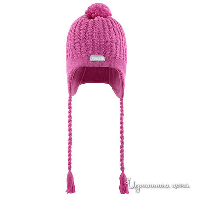Шапка Reima, цвет цвет ярко-розовый