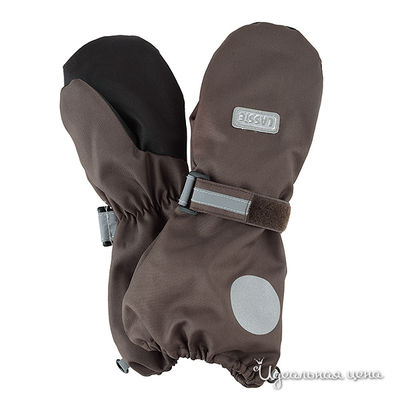 Варежки Lassie, цвет цвет коричневый