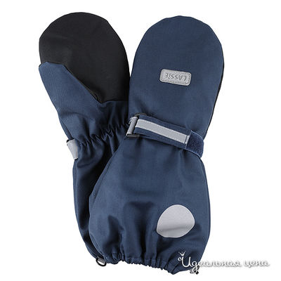 Варежки Lassie, цвет цвет синий