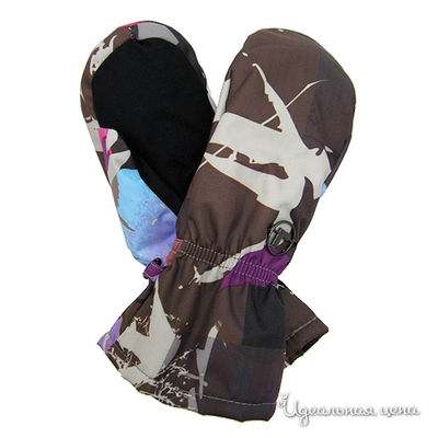 Варежки Reima, цвет цвет темно-коричневый