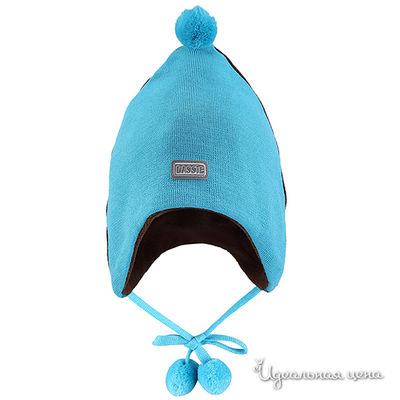 Шапка Lassie, цвет цвет голубой