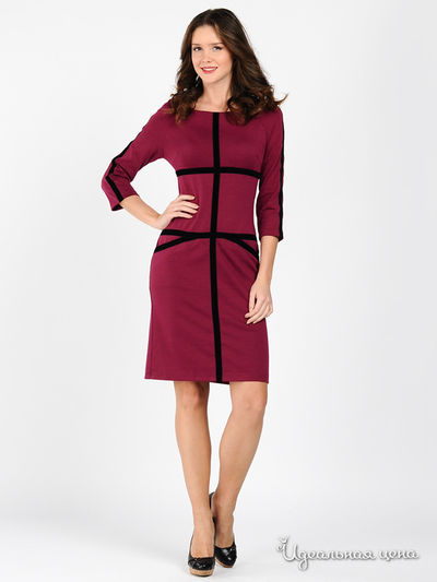 Платье Capriz, цвет цвет пурпурный