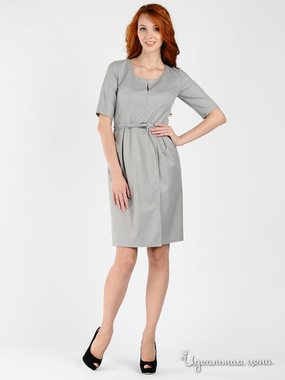 Платье Capriz, цвет цвет серый
