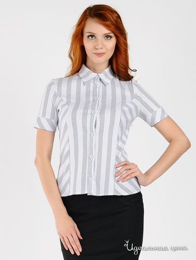 Блуза Capriz, цвет цвет белый / черный