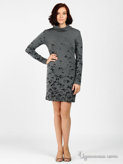 Платье Capriz, цвет цвет серый