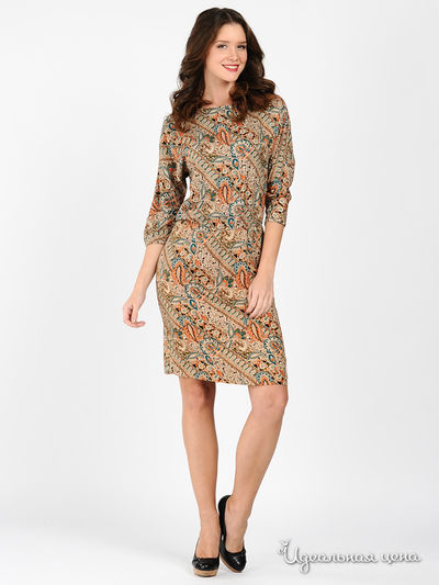 Платье Capriz, цвет цвет бежевый