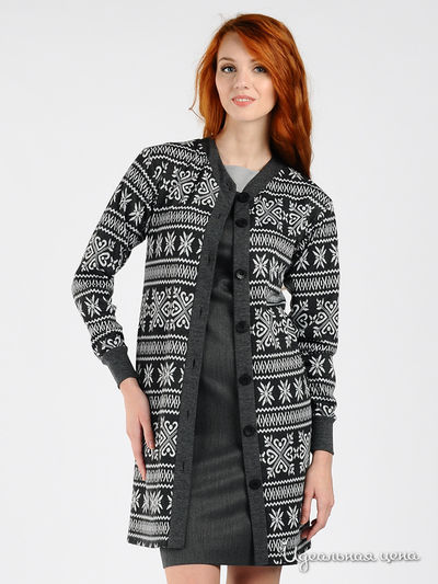 Платье Capriz, цвет цвет темно-серый