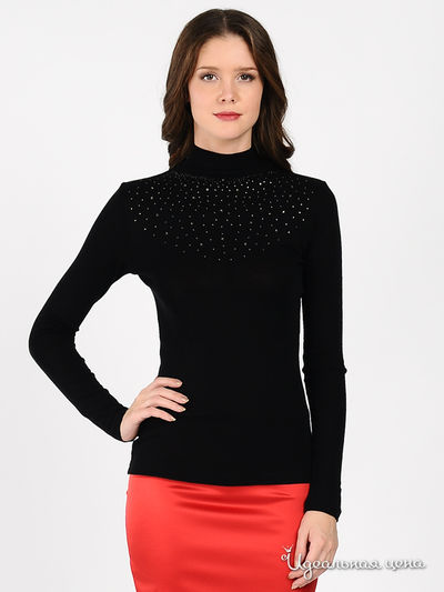 Водолазка Bona Dea, цвет цвет черный
