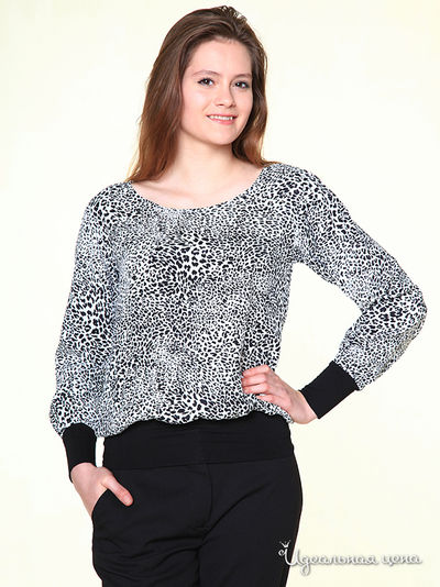 Блуза Pompa, цвет цвет мультиколор