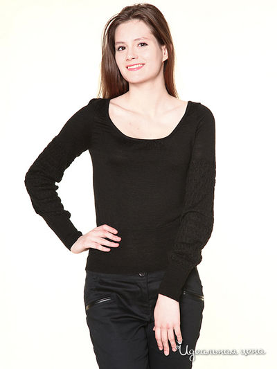 Джемпер Pompa, цвет цвет черный