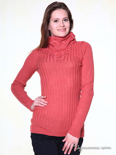 Джемпер Pompa, цвет цвет терракотовый