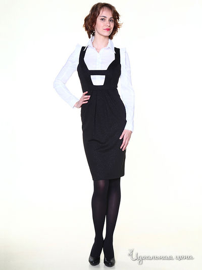 Сарафан Pompa, цвет цвет черный