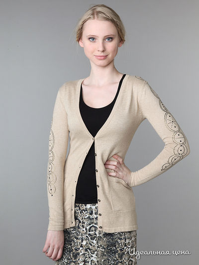 Кардиган Pompa, цвет цвет бежевый