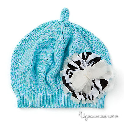 Берет Chobi, цвет цвет бирюзовый