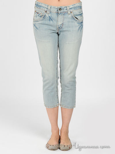 Капри Tommy Hilfiger, цвет цвет голубой