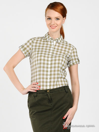 Блуза Tommy Hilfiger, цвет цвет бежевый