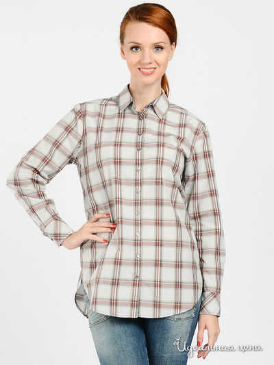 Блуза Tommy Hilfiger, цвет цвет бежевый / серый