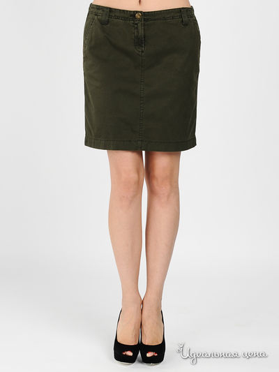 Юбка Tommy Hilfiger, цвет цвет хаки