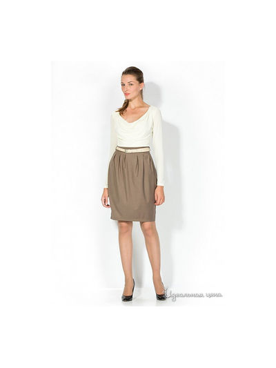 Платье Remix, цвет цвет бежевый