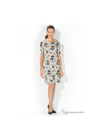 Платье Remix, цвет цвет бежевый / серый