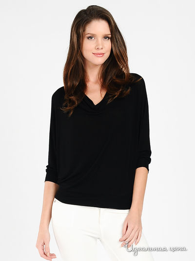 Блуза Double zero, цвет цвет черный