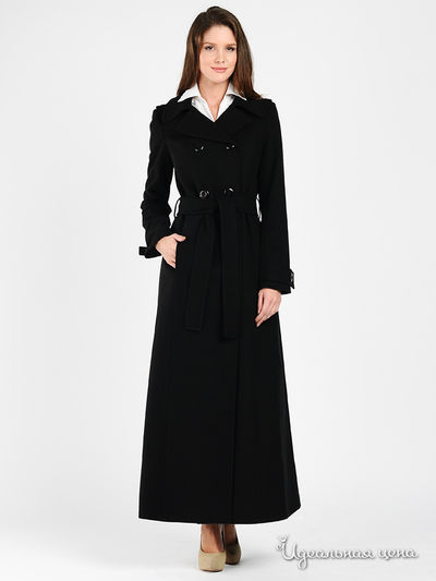 Пальто SS by SS, цвет цвет черный