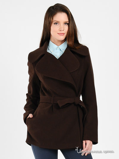 Пальто SS by SS, цвет цвет кофейный