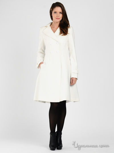 Пальто SS by SS, цвет цвет сахарный