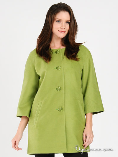 Пальто SS by SS, цвет цвет яблочный