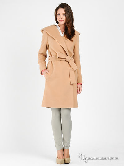 Пальто SS by SS, цвет цвет бежевый