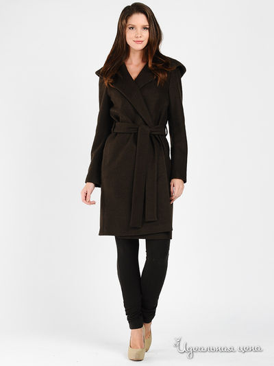 Пальто SS by SS, цвет цвет кофейный