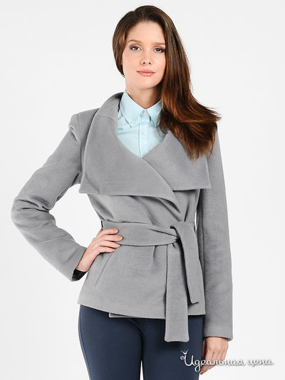 Пальто SS by SS, цвет цвет серый