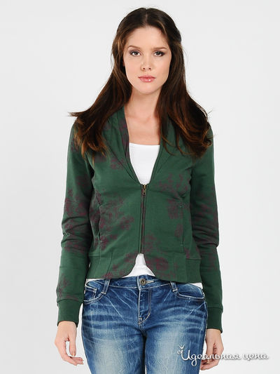 Толстовка GATE ONE, цвет цвет темно-зеленый