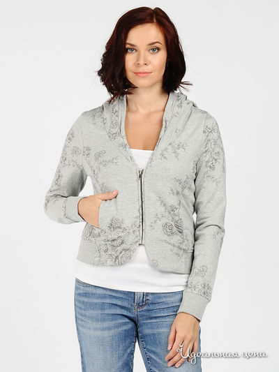 Толстовка GATE ONE, цвет цвет серый меланж