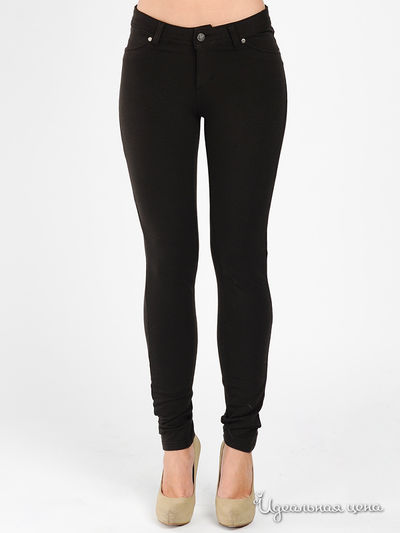 Брюки KRAZY LOVE, цвет цвет темно-коричневый