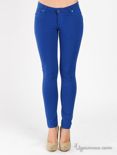Брюки KRAZY LOVE, цвет цвет синий