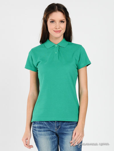 Поло PM Collection, цвет цвет изумрудный