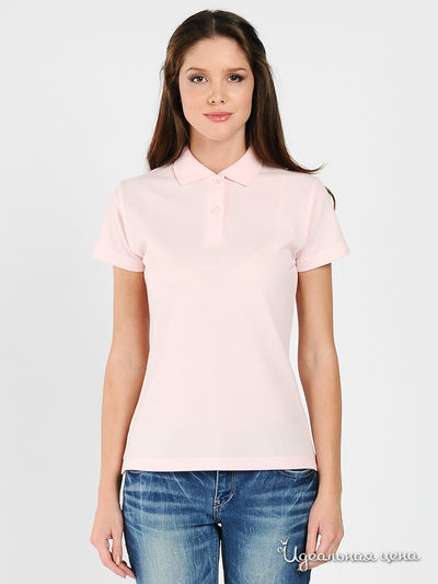 Поло PM Collection, цвет цвет нежно-розовый