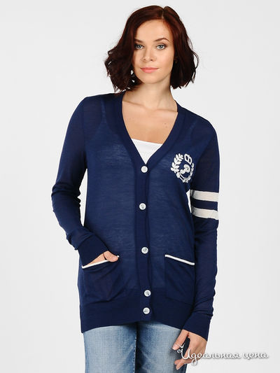 Кардиган POL, цвет цвет темно-синий