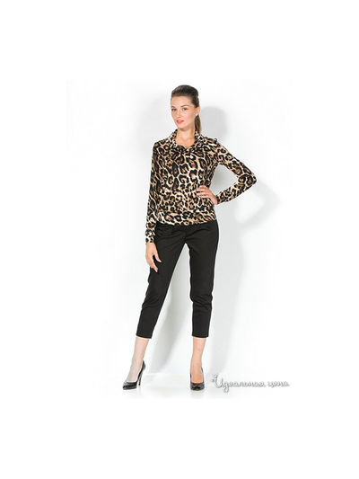 Блузка Remix, цвет цвет бежевый / коричневый