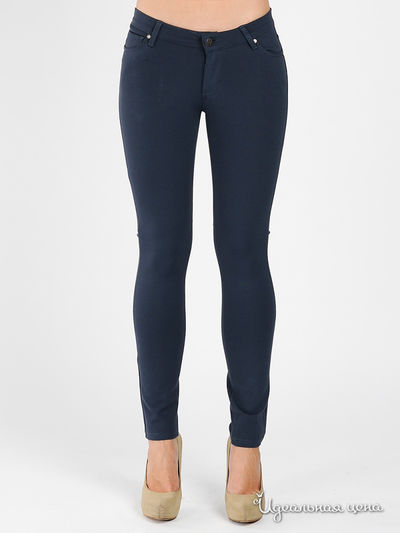 Брюки CHIQLE, цвет цвет темно-синий