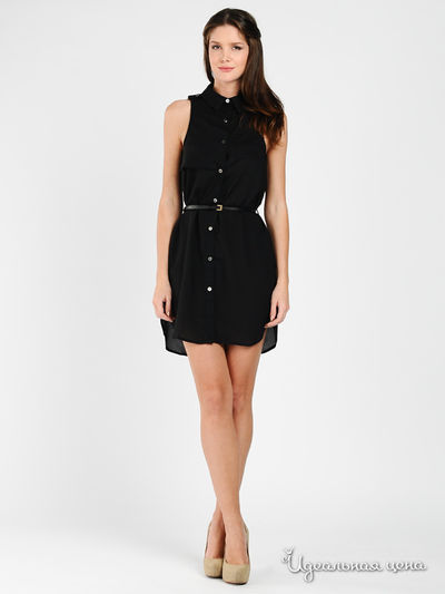 Платье Double zero, цвет цвет черный