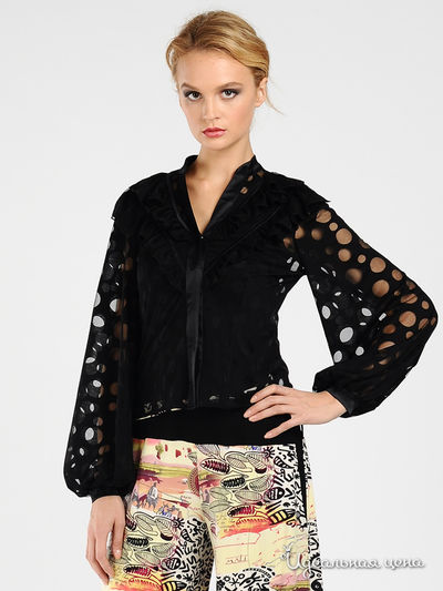 Блуза Adzhedo, цвет цвет черный