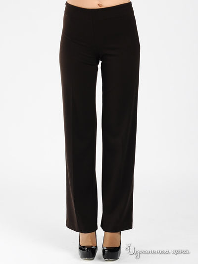 Брюки Adzhedo, цвет цвет кофейный