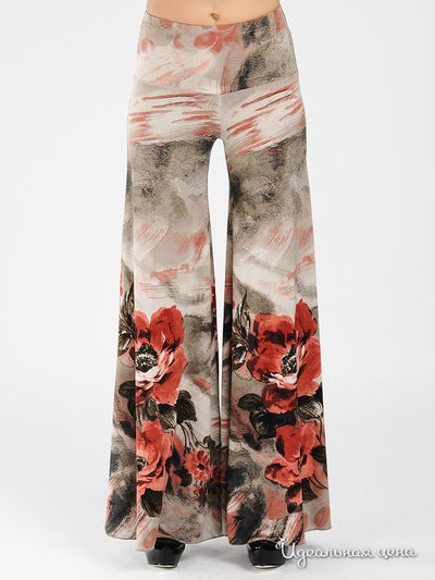 Брюки Adzhedo, цвет цвет песочный / красный