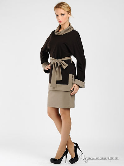 Костюм Adzhedo, цвет цвет кофейный / песочный